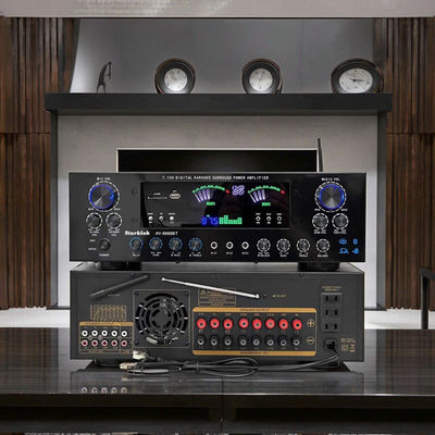 AV-8888BT प्रोफेशनल 7.1 चैनल 2000W अल्ट्रा-हाई पावर होम थिएटर एम्पलीफायर बीटी वायरलेस होम केटीवी सरोंड साउंड सिस्टम