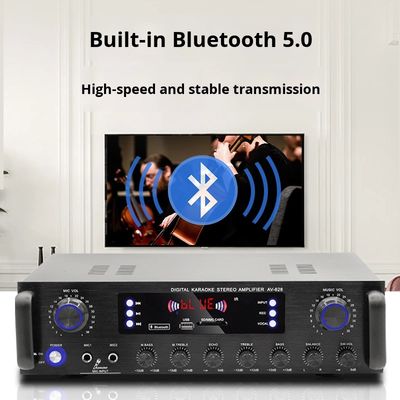 AV-628 प्रोफेशनल 2.1 चैनल 600W होम कोएक्सियल सबवूफर एम्पलीफायर हाई-पावर मॉडल बीटी फाइबर ऑप्टिक रिसीवर क्रॉस-बॉर्डर