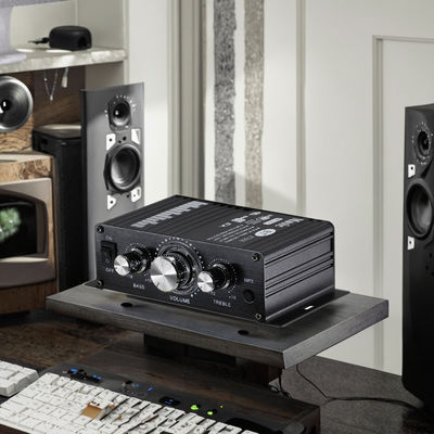 BT-888 मिनी 12V होम एम्पलीफायर 20W+20W BT वायरलेस छोटे धातु विदेशी व्यापार के लिए गर्म बिक्री सीमा पार