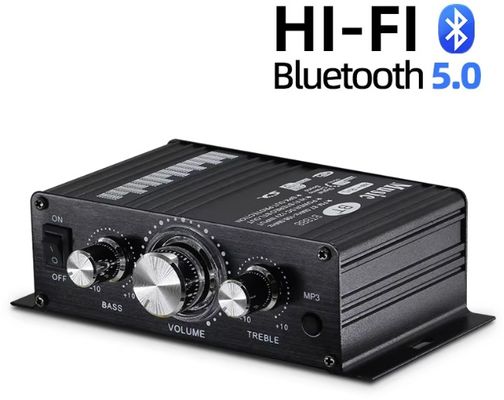 BT-888 मिनी 12V होम एम्पलीफायर 20W+20W BT वायरलेस छोटे धातु विदेशी व्यापार के लिए गर्म बिक्री सीमा पार