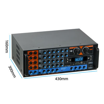 ZX-12B 4.0 चैनल 800W हाई-फाई ऑडियो एम्पलीफायर, हॉट-सेलिंग हाई-पावर बीटी वायरलेस होम ऑडियो लार्ज डिजिटल रिसीवर एम्पलीफायर