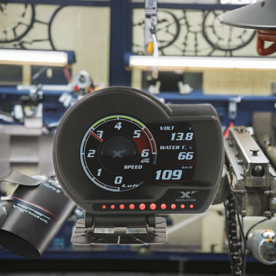 Obd2 डिजिटल ऑटो मीटर टरबाइन प्रेशर मल्टी-फंक्शन HUD हेड-अप डिस्प्ले OBD गेज मीटर हाई ऑटो इलेक्ट्रॉनिक्स