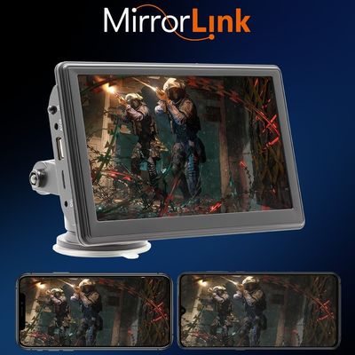 क्रिएटॉल 7-इंच पोर्टेबल वायरलेस कारप्ले MP5 प्लेयर ब्लूटूथ के लिए नया क्रॉस-बॉर्डर मल्टीमीडिया कार्ड स्लॉट हेड यूनिट WAV का समर्थन करता है