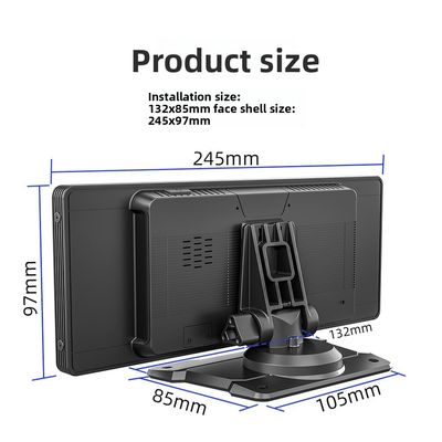 क्रिएटॉल क्रॉस-बॉर्डर 10.26 इंच बड़ा एलसीडी स्क्रीन कारप्ले नेविगेशन हाई डेफिनिशन रिवर्स इमेज यूएसबी कनेक्शन बीटी प्लेयर