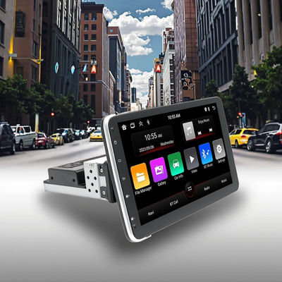 क्रिएटल 10.1 इंच सेंट्रल कंट्रोल कार एंड्रॉयड जीपीएस नेविगेशन यूनिट कारप्ले बीटी के लिए यूएसबी 360 डिग्री घूर्णन स्क्रीन एकल सिर