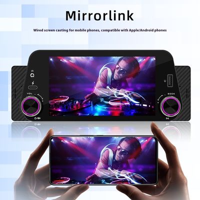 बीटी कार एमपी5 प्लेयर के लिए क्रिएटल सिंगल सिलेंडर 5-इंच स्मार्ट वायरलेस कारप्ले/ऑटो नेविगेशन डैशबोर्ड रिवर्स इंटरकनेक्शन