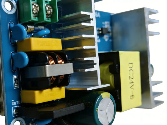 CA-2406A AC-DC स्टेप-डाउन पावर मॉड्यूल 220V से 24V के साथ 6A आउटपुट करंट और 150W आउटपुट पावर