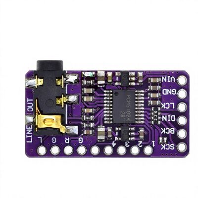 PCM5102 I2S Audio DAC Decoder Module Digital to Analog Converter Board for Raspberry Pi Arduino MCU DIY Speaker