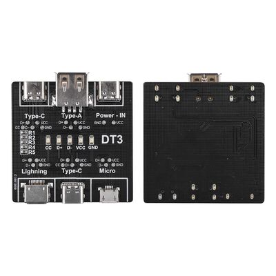 Fast Charging Abnormal Detector for Apple Android DT3 Type-C Interface Data Cable Detection Board Electronic Components