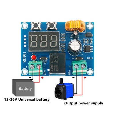 XH-M609 DC Voltage Protection Module Low Voltage Disconnection for Lithium Batteries Electronic Component