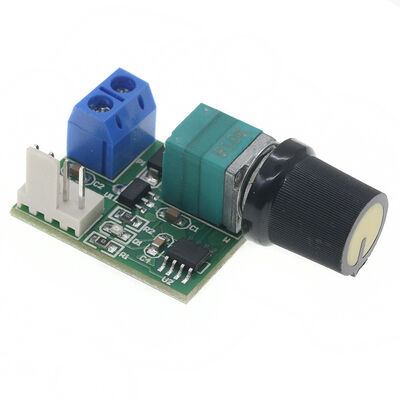 DC12V Four-Wire Computer Fan Speed Controller 3A Pwm Electronic Modules Kits Switch 4-Wire Fan Speed Control Can Be Turned