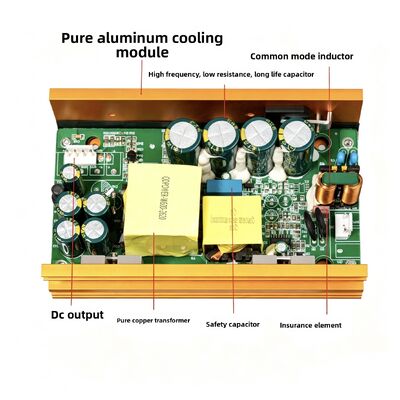 Factory Customized DC Power Supply 48V10A 480W Bare Power Board with Built-in Switch PWM Heat Sink Screw Fixing AC to DC