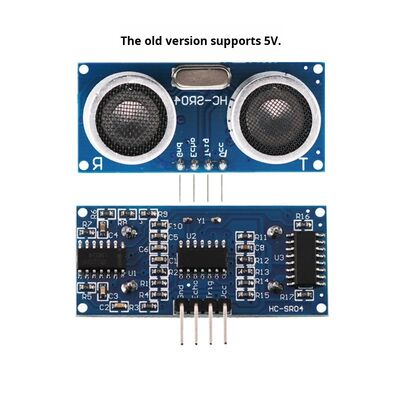 Ultrasonic Distance Measuring Module HC-SR04/SR04P/SR04+ 3.3V-5V Ultrasonic Sensor