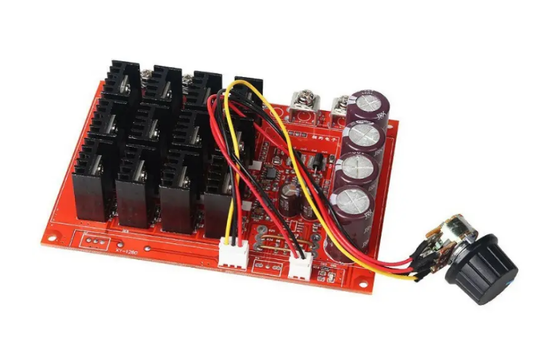 DC 10-50V 60A Motor Speed Controller Board HHO PWM RC 12V 24V 48V 3000W DC Brush Governor Generators Generator Parts Accessories