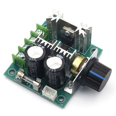 10A 50V Auto PWM Speed Regulator Power Supply Module DC 12V 24V 30V 40V 13KHZ Governor Generator Parts Accessories