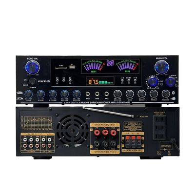 AV-9898 कैनन होम ऑडियो रिसीवर होम एम्पलीफायर 5.1 CH 500W*2+200W स्योरंड+300W सबवूफर टिकाऊ धातु स्वतंत्र निष्क्रिय